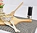 Gmark Eco-friendly Wooden Sporks 200 ct, Disposable Spoon Fork 2-in-1 Cutlery, 6.25