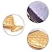Sunbowstar Multifunction Mermaid Fish Scale Makeup Brush New Fashionable Style Fishtail Bottom Brush Powder Cheeks Blush Makeup Cosmetic Brushes Tool (Pack of 1, Rose Gold)