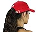 Adidas Women's Performance Side Hit Structured Red Hat