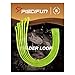 Piscifun Braided Leader Loop 6-Pack Connector for Fly Line - 20lb Yellow 6 pack