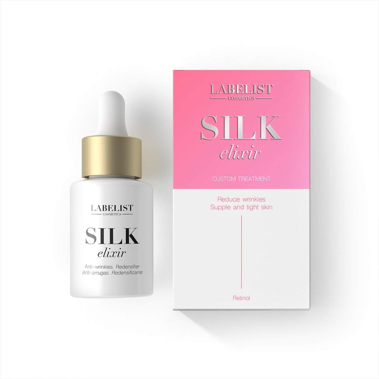 Labelist | Silk Elixir Facial Serum | 30 ml | Photo-Aged Skins | Anti-wrinkle | Renew and Redensify | Retinol | Prevents and Reduces Wrinkles | Women's Facial Care