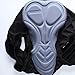 BikeAnything Men's MTB BMX Baggy Padded Mountain Bike Shorts Gray