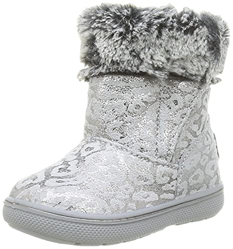 Stivaletto Balducci Primi Passi Bambina Grigio con Fiore Strass