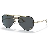 Versace VE2231 Aviator Sunglasses for Women +BUNDLE with ACCESSORY EYEWEAR KIT