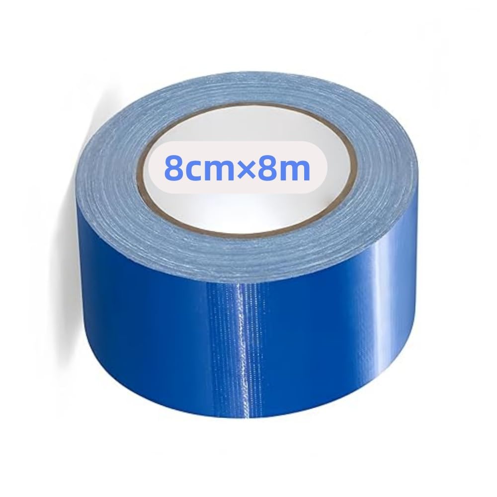 Loopunk Waterproof Tent Repair Tape, Tent Repair Tape, Heavy Duty Patch for Gazebo, Canvas, UV Resistant Puncture Repair Kit（8cm x 8m）