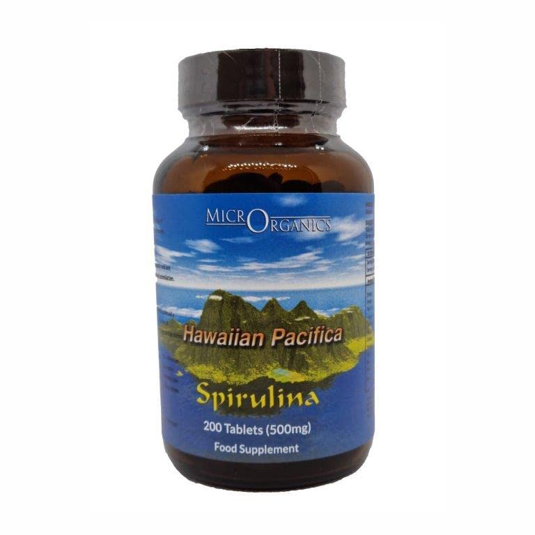 MicrOrganics Hawaiian Pacifica Spirulina 200 Tablets