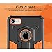 iPhone 7 Case, Nillkin [Defender II] - Black [Drop Protection][Anti-Scratch][Armor Hybrid][Shockproof][Heavy Duty][Slim Fit][Dust Plug] For Apple iPhone 7 (2016)