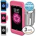 Mediabridge™™ Armband for iPhone 6S / 6 - Includes 3 Silicone Case Colors (Clear, Pink & Blue) - Fits 11