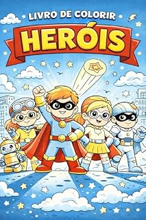 Livro Livro de colorir de heróis