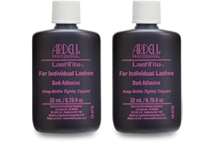 Ardell LashTite Lash Adhesive Dark for Individual Lashes, 0.75 oz x 2 Pack