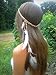 Unicra Indian Headdress Women Bohemia Peacock Feather Tassel Headband Hippie