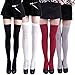 HDE Thigh High Stockings Sheer Over Knee High Socks for Women Pantyhose - 4 Pair