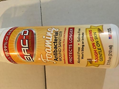 Bac-D Foaming Antibacterial Wound Sanitizer