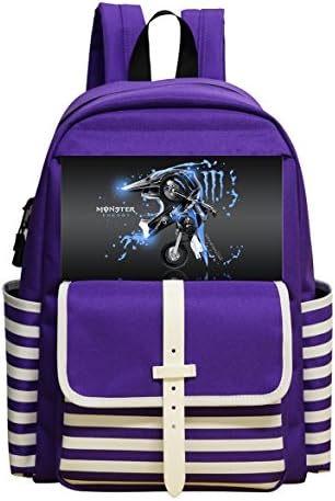 Daihe Monster Energy Logo Back to 3D school School Backpack Children School Bag