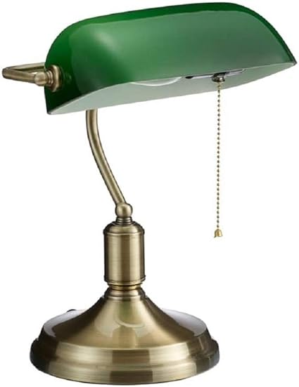 Amazon バンカーズランプ ランプ Lamp グリーン スペース スタンド ライト ヴィンテージ プレゼント ギフト 祝い ノーブランド品 テーブルランプ 通販