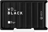 WD BLACK D10 12TB Game Drive for Xbox External HDD 250MB/s 7200RPM Black view 4