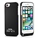 IPhone 7 Battery Case,Patea Portable iPhone7 Charger Case[3200mAh]Ultra Slim Scrub Li-Polymer,Iphone7 Power Case/Cover Pack Back Up with Stand 4.7 inch for iphone 7/6/6s Juice bank & power bank(Black)