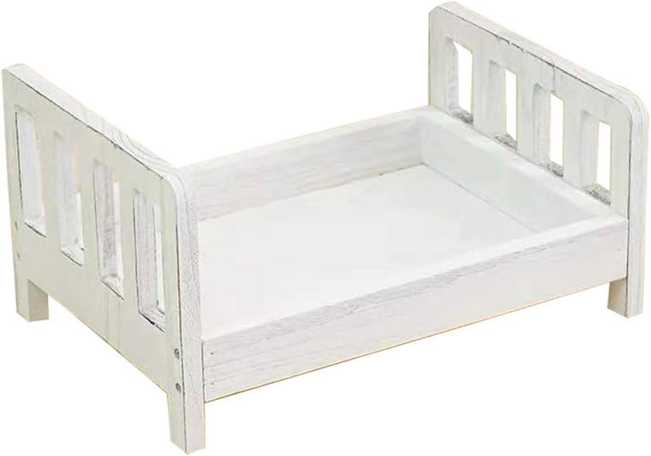 newborn baby wooden bed