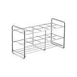 Stainless Steel Test Tube Rack,10 Holes,Outer