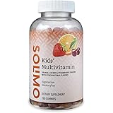 Amazon Brand - Solimo Kids' Multivitamin, 190 Gummies