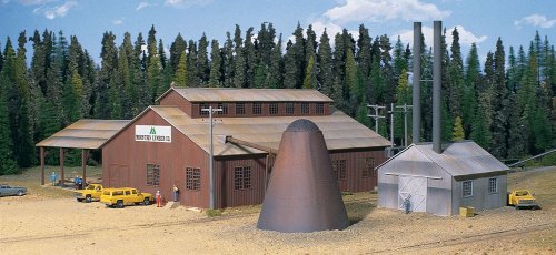 Walthers Cornerstone Series Kit HO Scale Mountain Lumber Company Sawmill