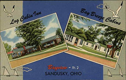 Amazon Com Log Cabin Inn Sandusky Ohio Original Vintage Postcard