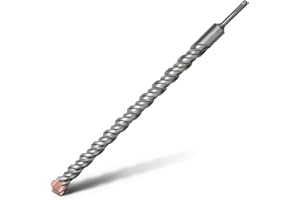 1-1/8" x 18" SDS Plus Rotary Hammer Drill Bit, 28mm x 460mm Carbide Tip Masonry Drill Bit for Concrete, Brick, Cement,Stone 1