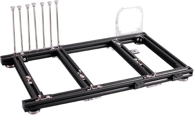 Fdit ATX Open PC Test Bench Case MATX Motherboard Open Air Bracket Aluminum