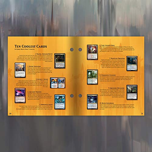 Magic The Gathering Guilds of Ravnica Bundle 10 Booster Packs + Land