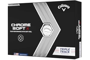 Callaway Golf Chrome Soft X Golf Balls (Triple Track (Yellow)