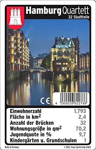 TEEPE 27860 Hamburg Quartet, Card Game