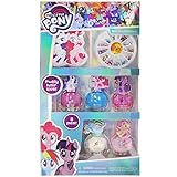 TownleyGirl My Little Pony Nail Art Set with nail polish, nail gems, nail file and cuticle stick