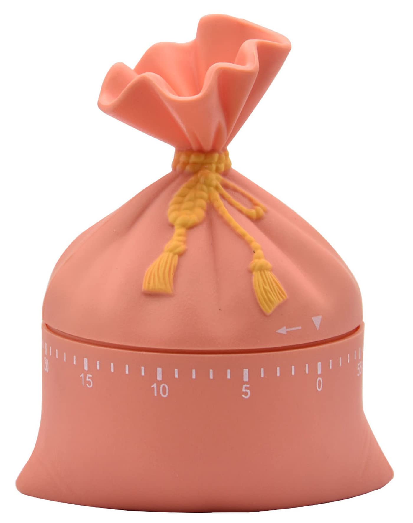 Ranvi Lucky Bag Modeling Time Manager Kitchen Timer Children's Special Learning Artifact, Suitable for Study, Office, Kitchen（Red）