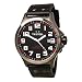 TW Steel Pilot TW421 Gray PVD titanium coated steel & Leather Watch - 48 mm