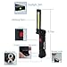 AlltroLite Rechargeable Flip LED Work Light | COB LED Flashlight with 360° Rotation, 5 Modes, Magnetic Base & 3000mAh Battery | Inspection Light Ideal for Car Repair, Workshop, Garage, Camping