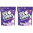ICE BREAKERS Ice Cubes Arctic Grape Sugar Free Chewing Gum Pouch, 8.11 oz (100 Pieces) (Pack of 2)