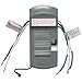 Honeywell 40012-01 Full Function Mag Mount Universal Remote Control for Ceiling Fans, Cream