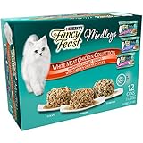 Purina Fancy Feast Wet Cat Food Variety Pack, Medleys White Meat Chicken in Sauce Collection - (12) 3 oz. Cans