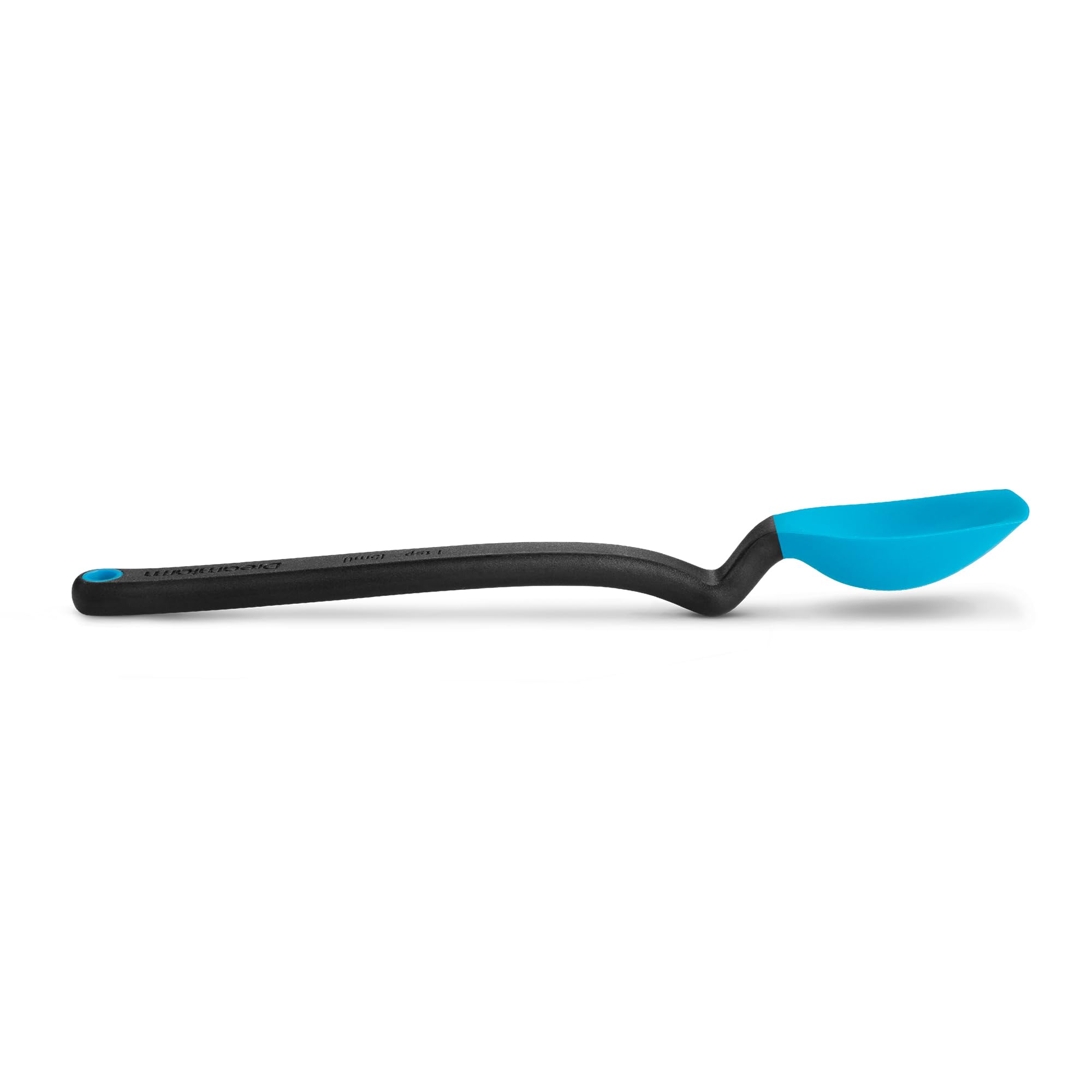 Dreamfarm Mini Supoon | Non-Stick Silicone Sit Up Scraping & Cooking Multifunctional Spoon with Measuring Lines | Kitchen Utensil | Blue