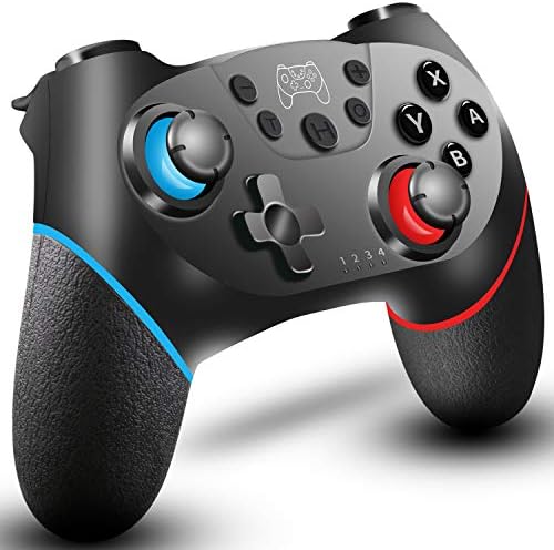 スイッチ コントローラー 最新版 Switch コントローラースイッチ プロコン 無線 ワイヤレス Bluetooth 接続 デュアルショック ジャイロセンサー Hd振動 任天堂 Nintendo 対応 小型 日本語取扱説明書