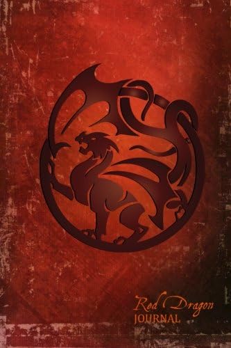 Red Dragon Journal: (Notebook, Diary, Blank Book) 6x9"