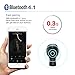 Bluetooth Headset, MINI Invisible Bluetooth Earpiece In Ear V4.1 Wireless Bluetooth Car headphones with Mic for iPhone 7 SE 6 6 plus 5 5S Ipad Apple Watch and Android Smart Phones(1 Pack)