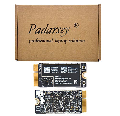 Pardarsey BCM94360CS2 WiFi Bluetooth Airport Wireless Card Compatible for MacBook Air 11 Inch A1465 (2013, 2014, 2015) 13 Inch A1466 (2013, 2014, 2015, 2017)