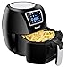 SUPER DEAL Zenchef 8in1 5.8QT Electric Air Fryer 1800W Family Size Oil Free w/Time & Temperature Control Dishwasher Safe Parts