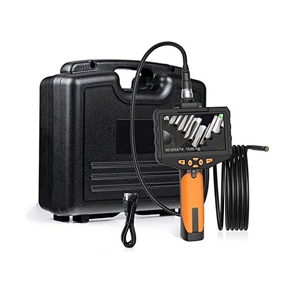 Endoskopkamera Inspektionskamera 3,9mm Industrial Endoskop Boreskop 6 LED-Leuchten mit 4,5 Zoll HD 1080P-Display… – Bild 8