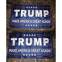 Ant Enterprises 3x5 Trump Make America Great Again 2 Faced 2-ply Wind Resistant Flag 3x5ft