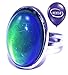 Original Oval Mood Ring (Adjustable Size) One size fits all With BeWild Balloon by Bewild