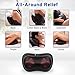 Etekcity Back Neck Massager with Heat Function & Adjustable Intensity, Deep Tissue Shiatsu Massage Pillow for Muscles Pain Relief Relaxation, Ideal Gifts & 2-Year Warranty