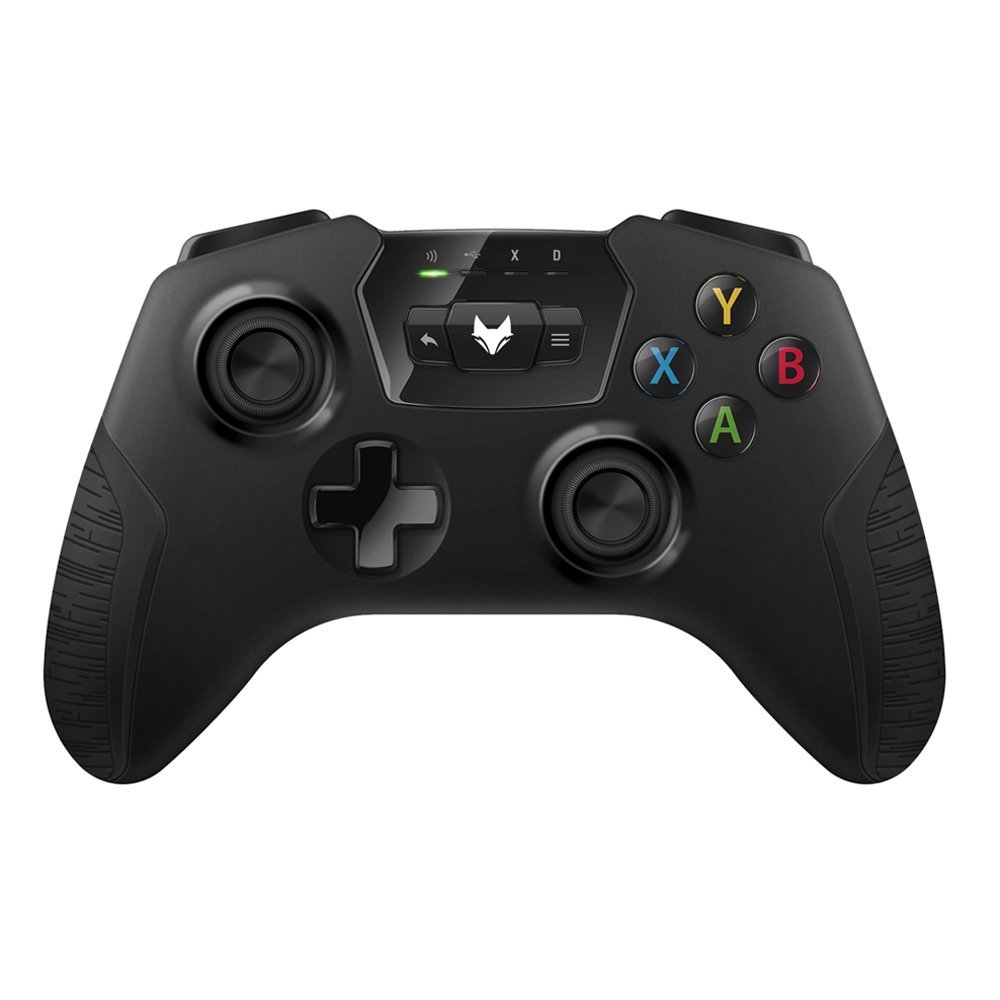 TNP Wireless Gamepad Controller - Supports XInput DirectInput DInput Mode, Shock Vibration Feedback for PC Windows, Android, Tablet, Steam OS, OTG USB Wired Adapter Cable Cord