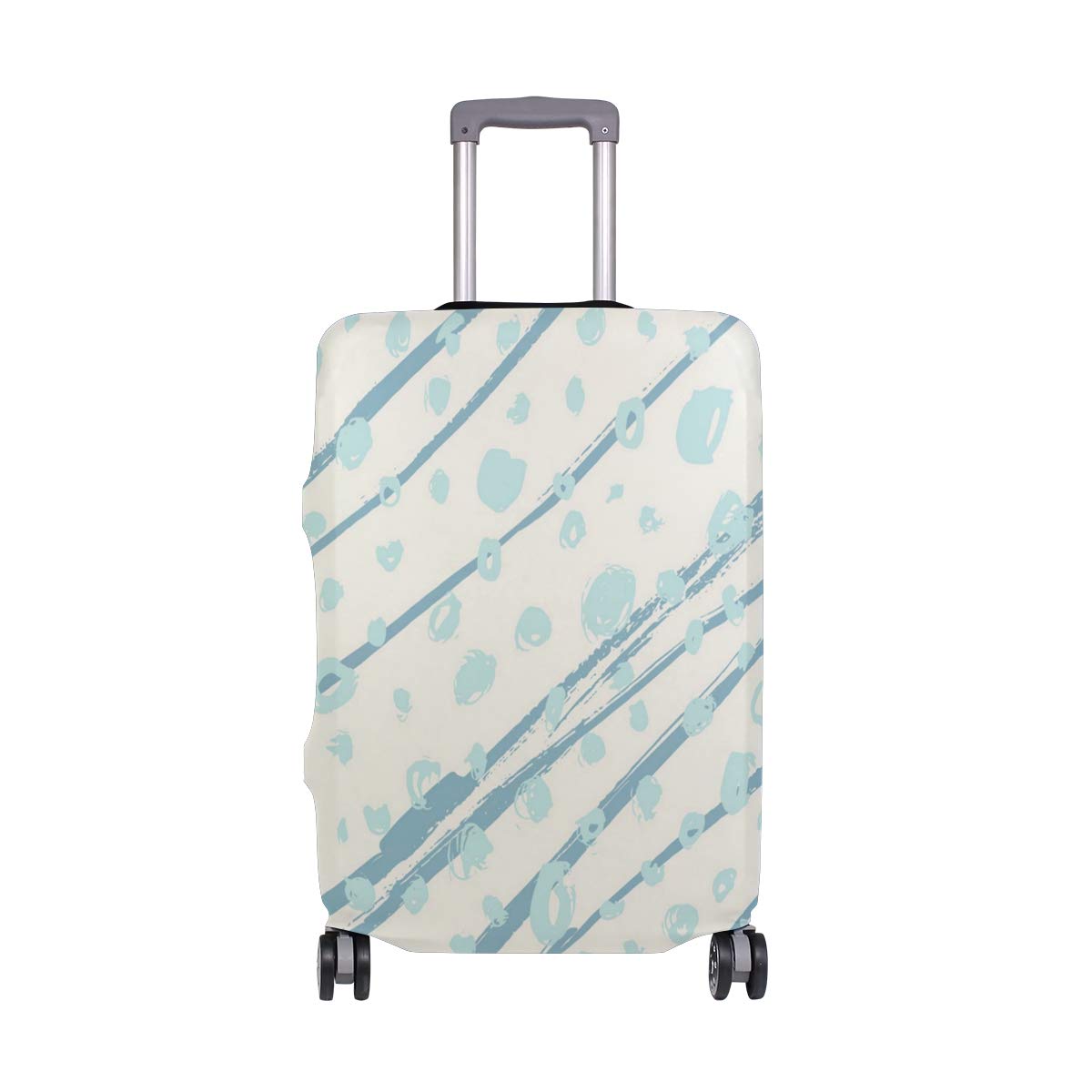 blue marble suitcase